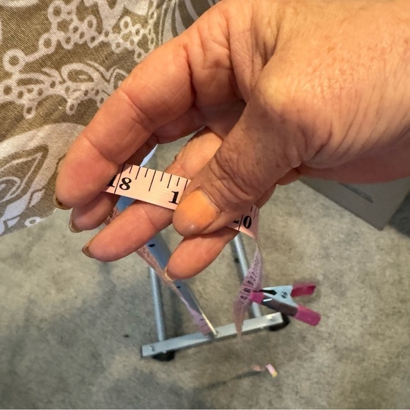 Croft & Barrow, tan paisley skort Skirt with shorts size 18 - Picture 7 of 14